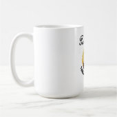 Schneemobil - durch den Schnee stürzen Kaffeetasse (Links)