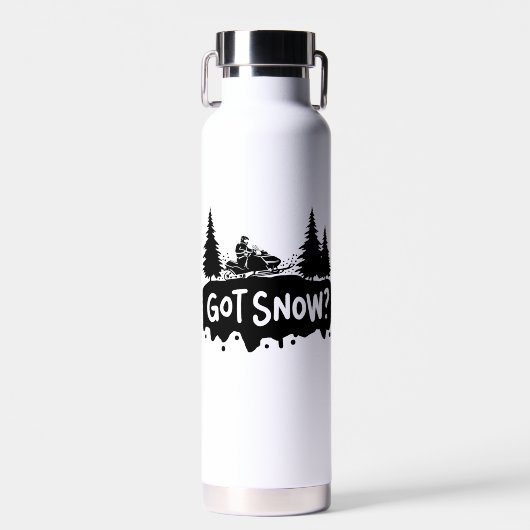 Schneemobil - Got Schnee Trinkflasche (Vorne)