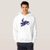 Schneemobil Hoodie (Vorne ganz)