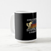 Schneemobil Kaffeetasse (Vorderseite Links)