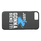 Schneemobil - Nur Gonna schicken Case-Mate iPhone Hülle (Rückseite (Horizontal))