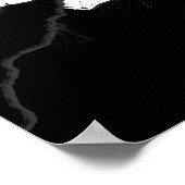 Schneemobil. Poster (Ecke)