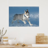 Schneemobil Poster (Küche)