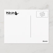 Schneemobil. Postkarte (Rückseite)