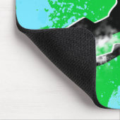 Schneemobil-Powder Mousepad (Ecke)