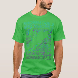 Schneemobil Retro 845 T-Shirt
