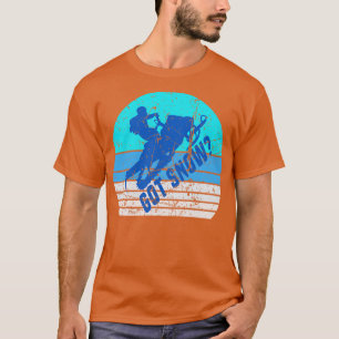 Schneemobil Retro Guter Schnee 1 T-Shirt