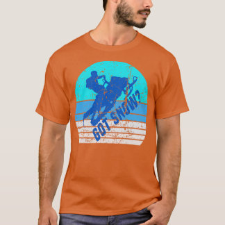 Schneemobil Retro Guter Schnee 1 T-Shirt