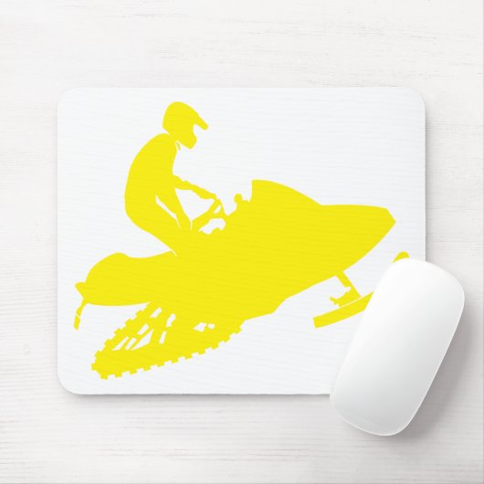 Schneemobil/Schlitten Mousepad (Mit Mouse)