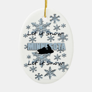 Schneemobil Snow Minnesota Weihnachtsschmuck