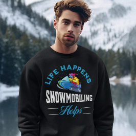 Schneemobil Sweatshirt