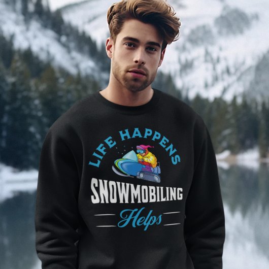 Schneemobil Sweatshirt