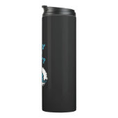 Schneemobil Thermosbecher (Nach rechts gedreht)