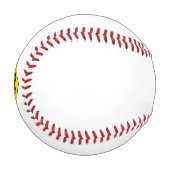 Schneemobil-Warnschnee Winter Baseball (Vorderseite Links)