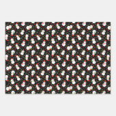 Schneemobile Geschenkpapier Set (Vorderseite)