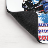 Schneemobile-Weil-Pro-Ball-Spieler brauchen Helden Mousepad (Ecke)