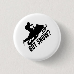 Schneemobilfahren - Schneemobil Geschenke bekommen Button