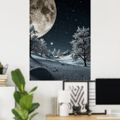 SCHNEEMOND POSTER (Heimbüro)