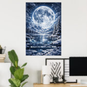 SCHNEEMOND POSTER (Heimbüro)