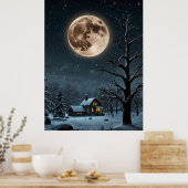 SCHNEEMOND POSTER (Küche)