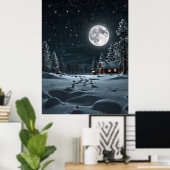 SCHNEEMOND POSTER (Heimbüro)