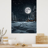SCHNEEMOND POSTER (Küche)