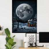 SCHNEEMOND POSTER (Heimbüro)