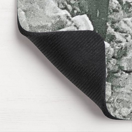 Schneemusepad Mousepad (Ecke)