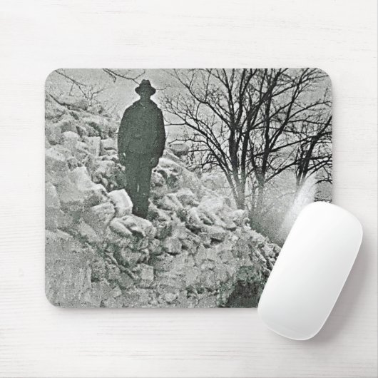 Schneemusepad Mousepad (Mit Mouse)