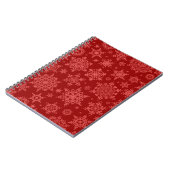 Schneemuster Notizblock (Linke Seite)