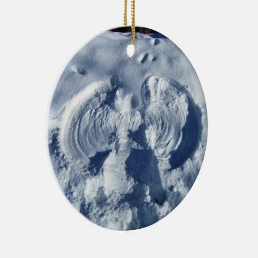 Schneengel Keramikornament (Rechts)