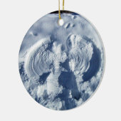 Schneengel Keramikornament (Links)