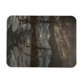 Schneeöle und Nordlichter Magnet (Horizontal)
