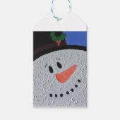 Schneeopfmarken Geschenkanhänger (Vorderseite)