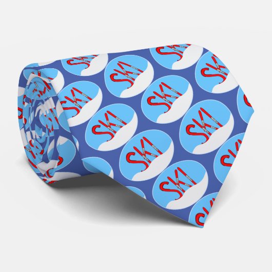 Schneeoval Krawatte (Gerollt)