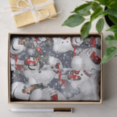 Schneepapier Seidenpapier (Geschenk)