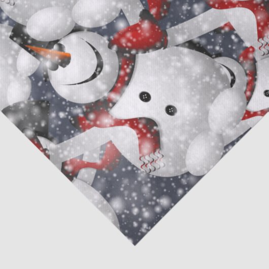 Schneepapier Seidenpapier (Detail)