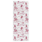 Schneeparktoile - rot geschenktüte für weinflaschen (Rückseite)