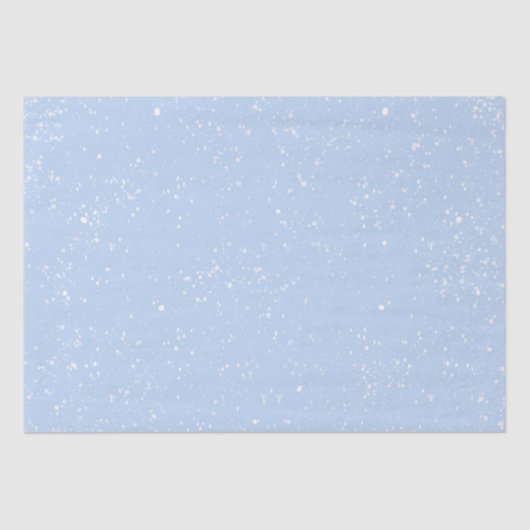 Schneepatterpapier Seidenpapier (Vorderseite)