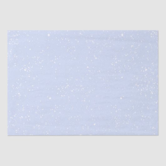 Schneepatterpapier Seidenpapier (Vorderseite)