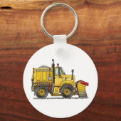 Schneepflug-Schlüsselketten Schlüsselanhänger (Vorderseite)