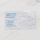 Schneepflug Visitenkarte (Rückseite)