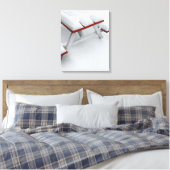 Schneepiknick Leinwanddruck (Insitu (Schlafzimmer))
