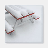 Schneepiknick Magnet (Vorne)