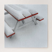 Schneepiknick Puzzle (Vertikal)