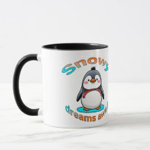 Schneepinguin-Tasse
