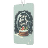 Schneeplatz wie Zuhause Autolufterfrischer (Links)