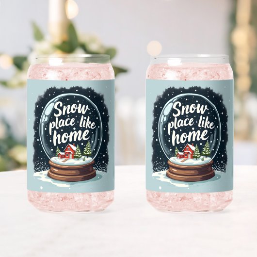 Schneeplatz wie Zuhause Dosenglas (Insitu (Hochzeit))