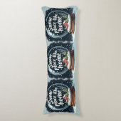 Schneeplatz wie Zuhause Seitenschläferkissen (Vorderseite Vertikal)