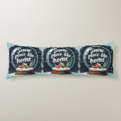 Schneeplatz wie Zuhause Seitenschläferkissen (Vorderseite)